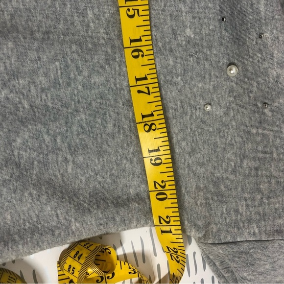 LOFT sweatshirt gray color - Picture 4 of 8